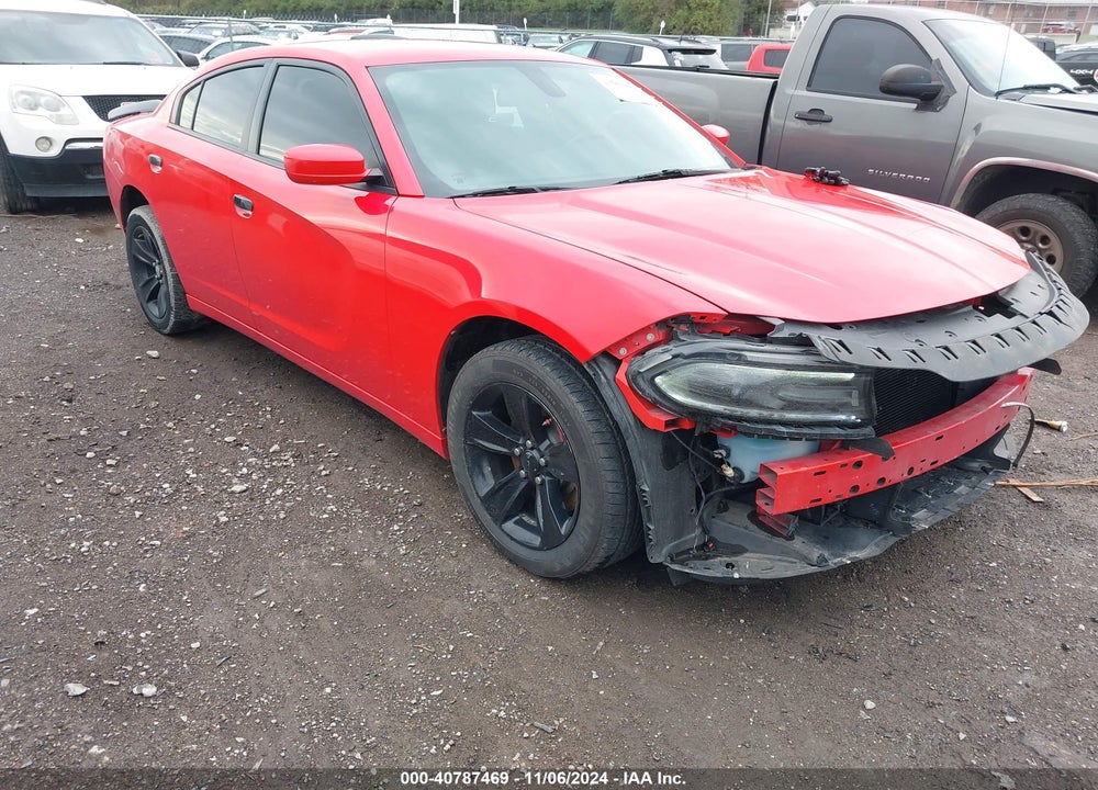 2016 DODGE CHARGER SE VIN: 2C3CDXFG5GH348319