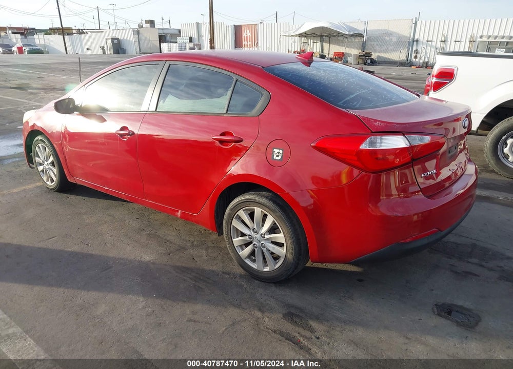 2014 KIA FORTE LX VIN: KNAFX4A63E5078327
