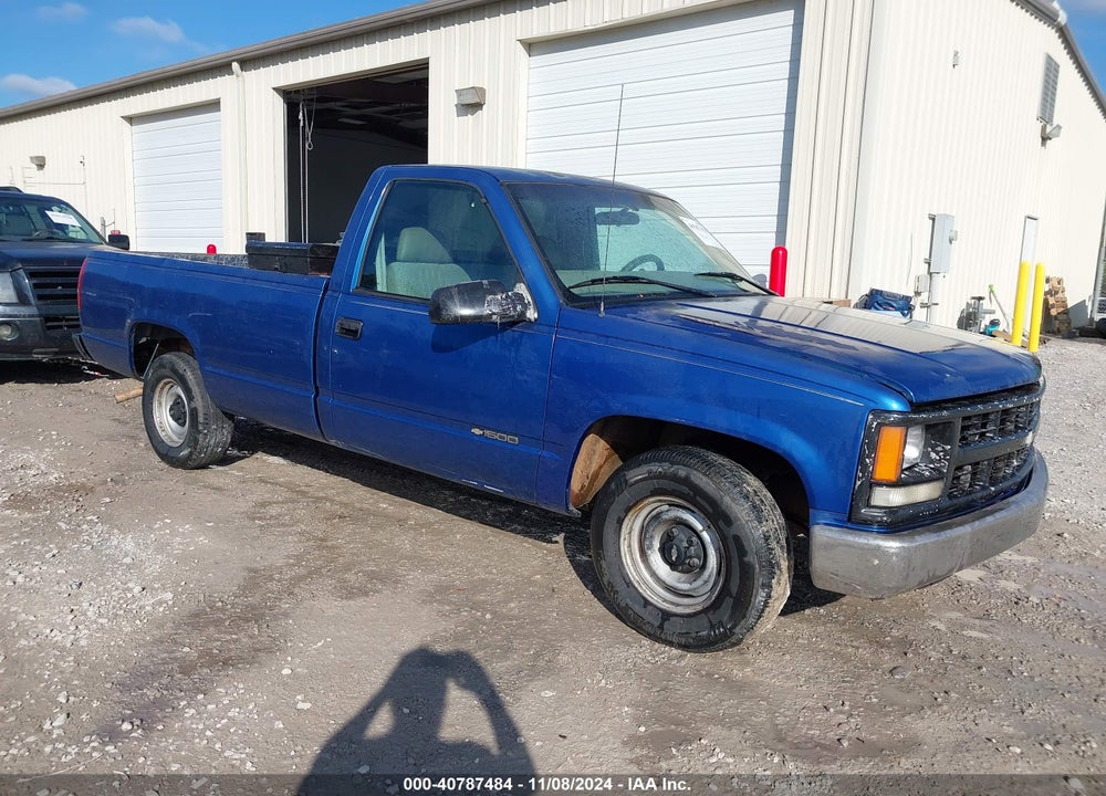 1997 CHEVROLET C1500 FLEETSIDE W/T VIN: 1GCEC14W2VZ146789