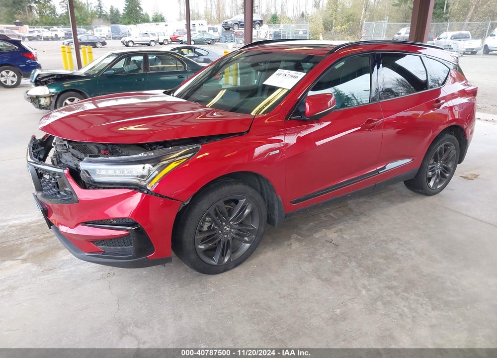 2019 ACURA RDX A-SPEC PACKAGE VIN: 5J8TC2H61KL023847