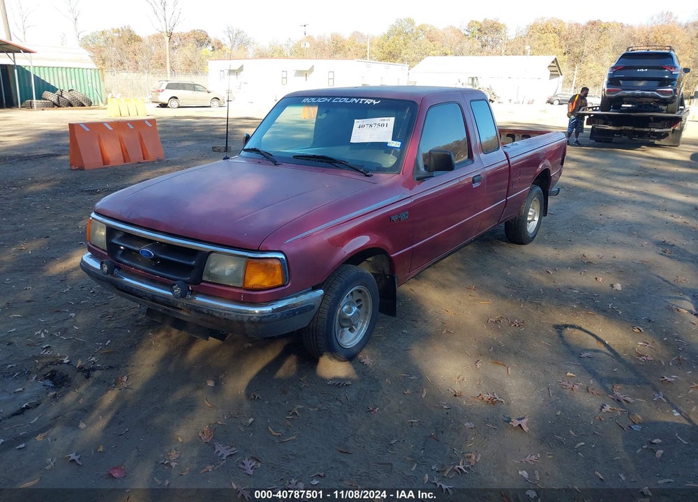 1996 FORD RANGER SUPER CAB VIN: 1FTCR14A7TPB47293