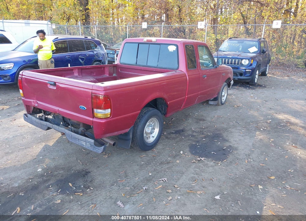 1996 FORD RANGER SUPER CAB VIN: 1FTCR14A7TPB47293