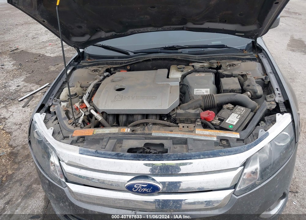 2011 FORD FUSION HYBRID VIN: 3FADP0L37BR308665