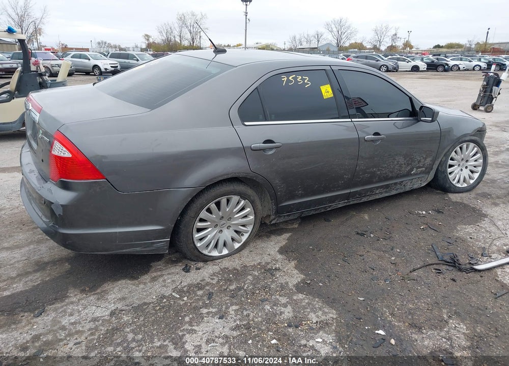 2011 FORD FUSION HYBRID VIN: 3FADP0L37BR308665