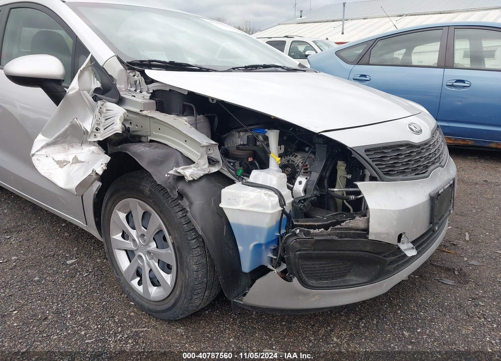 2014 KIA RIO LX VIN: KNADM4A3XE6417858
