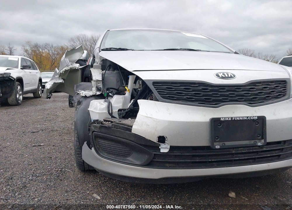 2014 KIA RIO LX VIN: KNADM4A3XE6417858