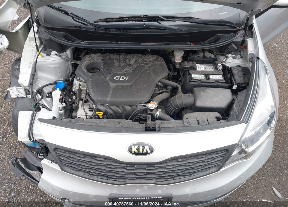 2014 KIA RIO LX VIN: KNADM4A3XE6417858