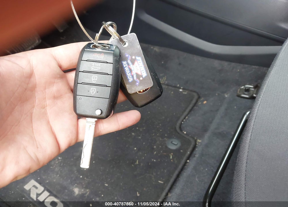 2014 KIA RIO LX VIN: KNADM4A3XE6417858
