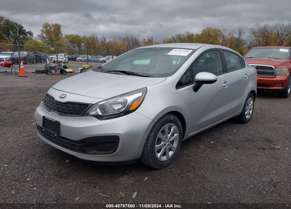 2014 KIA RIO LX VIN: KNADM4A3XE6417858