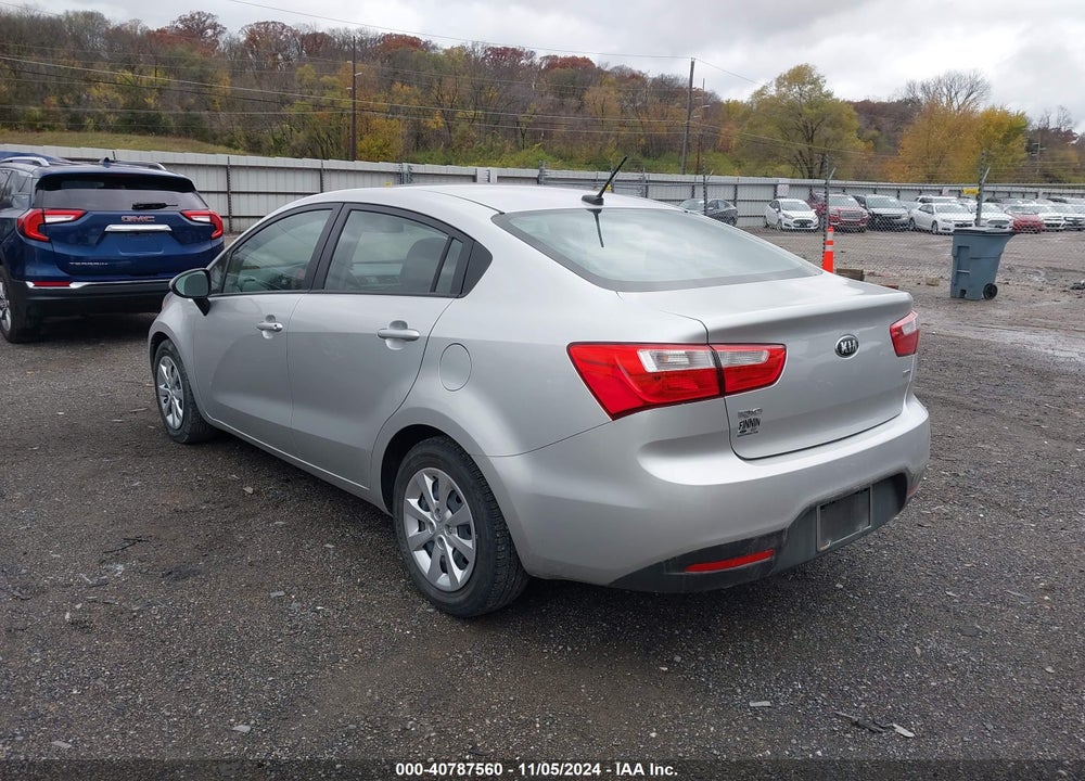 2014 KIA RIO LX VIN: KNADM4A3XE6417858