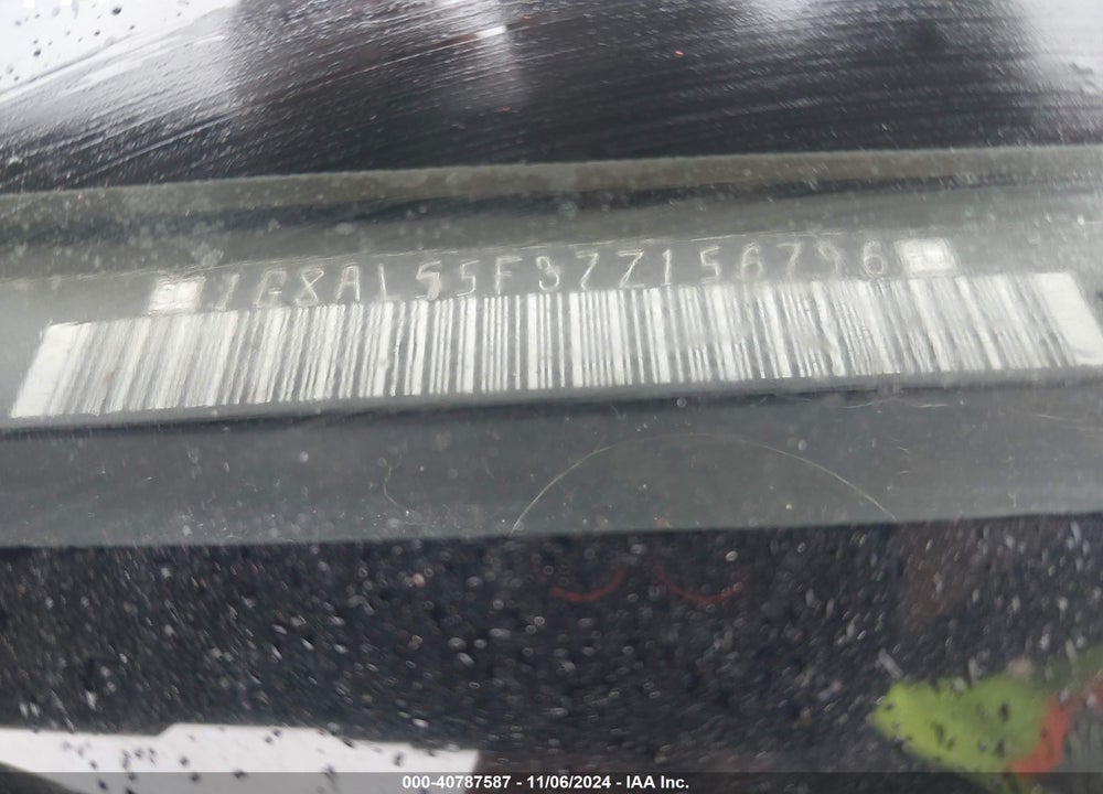2007 SATURN ION LEVEL 3 VIN: 1G8AL55F37Z156796