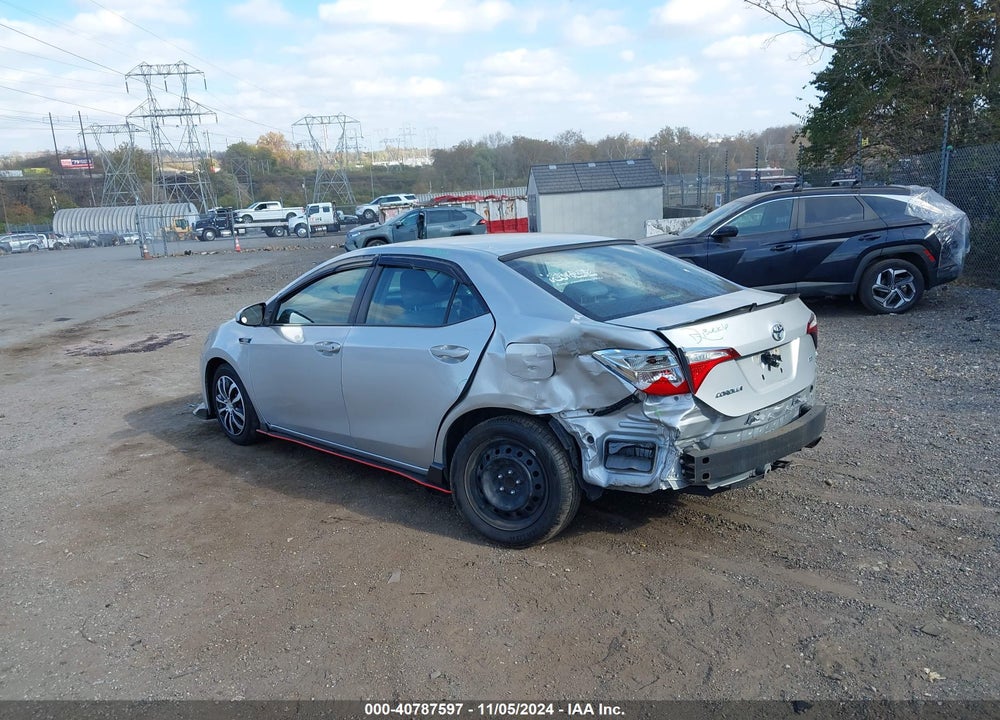 2016 TOYOTA COROLLA LE VIN: 2T1BURHE1GC592980