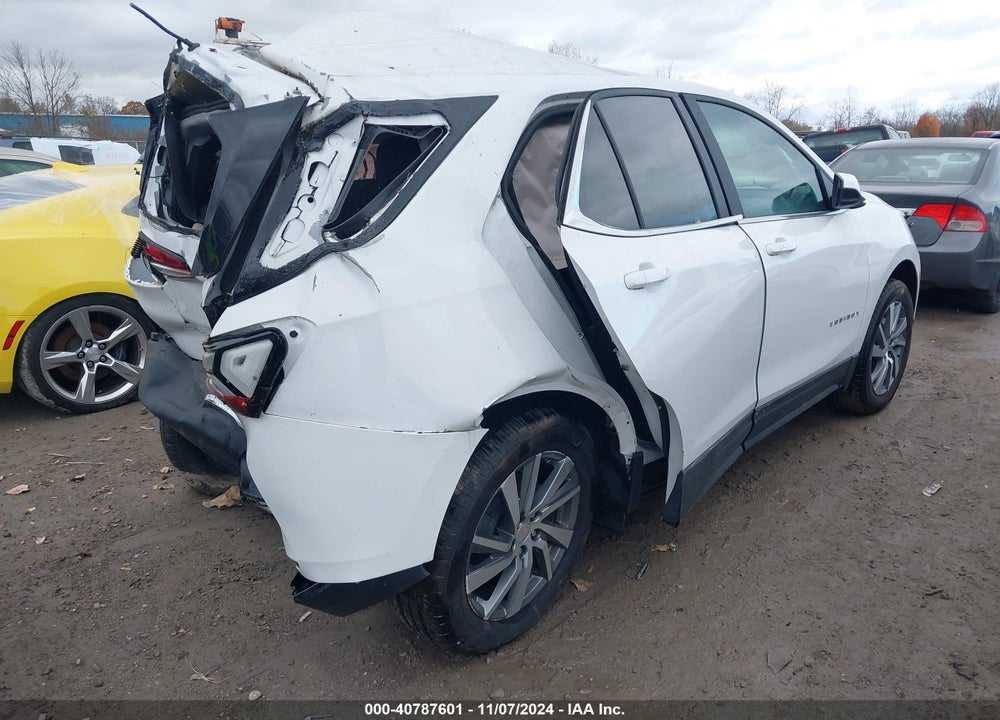 2022 CHEVROLET EQUINOX FWD LT VIN: 3GNAXKEV2NL241687