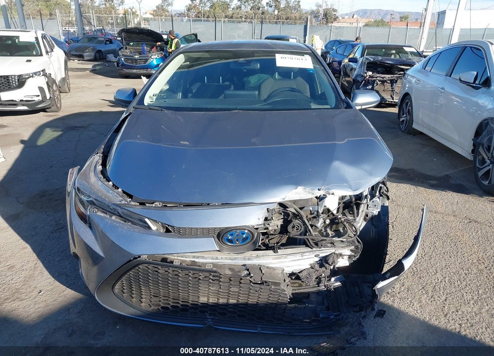 2022 TOYOTA COROLLA HYBRID LE VIN: JTDEAMDE2N3012771