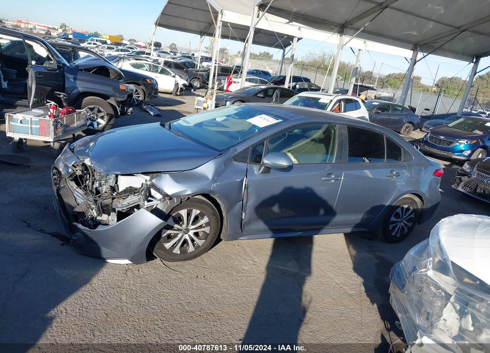 2022 TOYOTA COROLLA HYBRID LE VIN: JTDEAMDE2N3012771