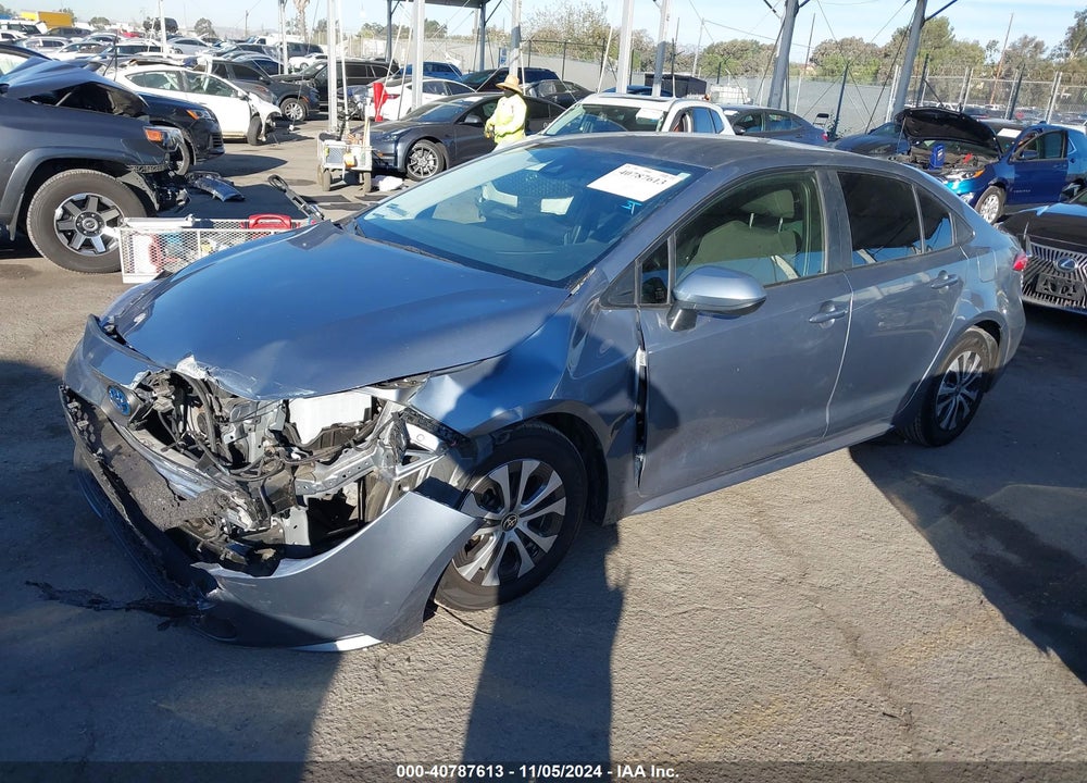 2022 TOYOTA COROLLA HYBRID LE VIN: JTDEAMDE2N3012771
