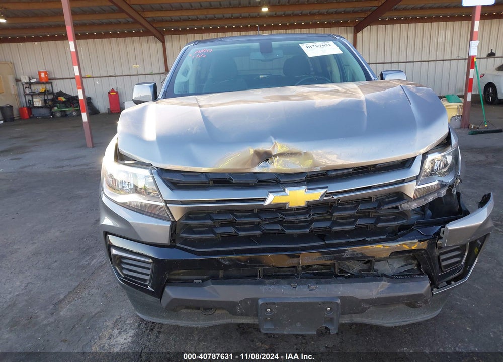 2021 CHEVROLET COLORADO 4WD SHORT BOX LT VIN: 1GCGTCEN6M1145636