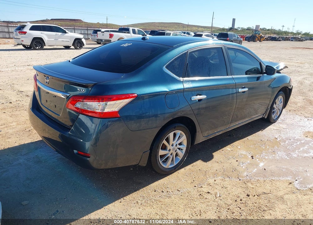 2015 NISSAN SENTRA SV VIN: 3N1AB7AP7FY324356