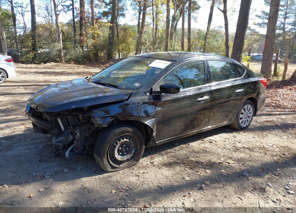2019 NISSAN SENTRA S VIN: 3N1AB7AP0KY233682