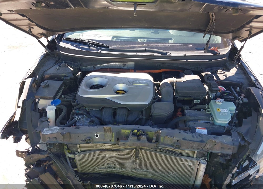 2016 HYUNDAI SONATA HYBRID SE VIN: KMHE24L1XGA011356