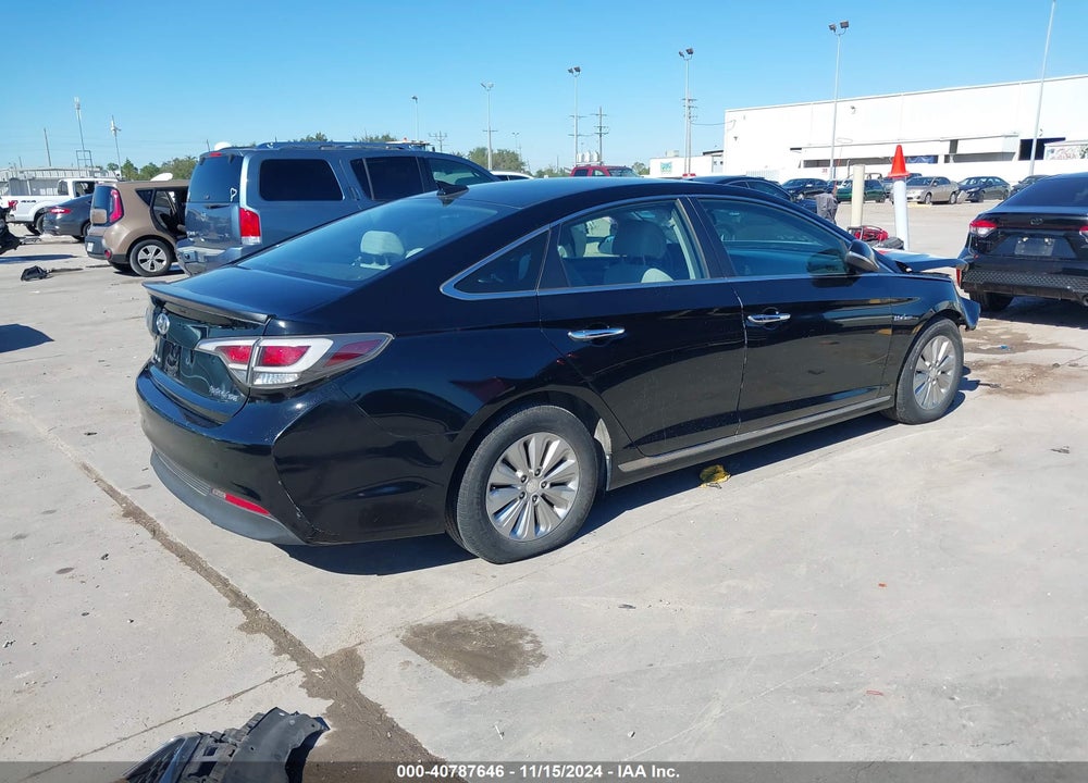 2016 HYUNDAI SONATA HYBRID SE VIN: KMHE24L1XGA011356