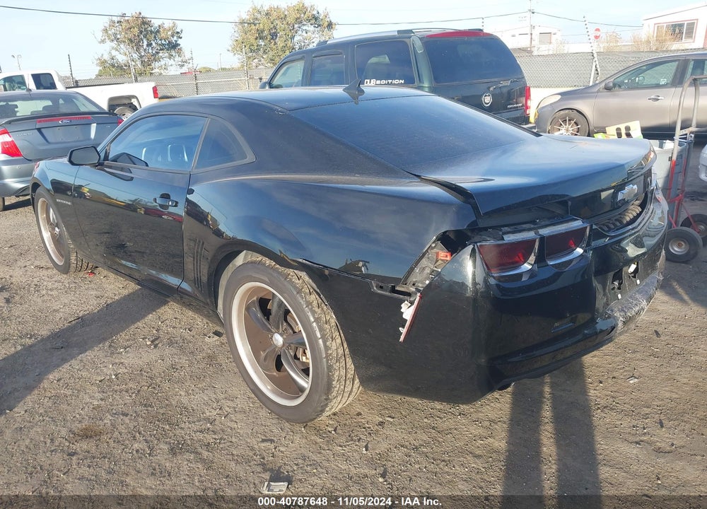 2011 CHEVROLET CAMARO 2LS VIN: 2G1FA1ED2B9143770