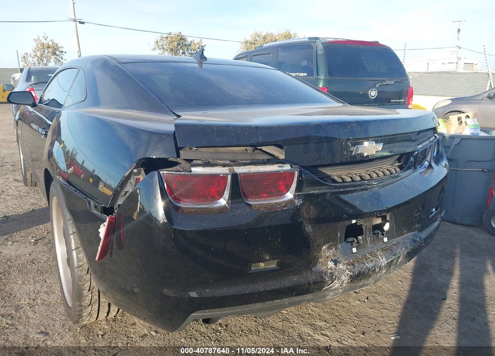 2011 CHEVROLET CAMARO 2LS VIN: 2G1FA1ED2B9143770