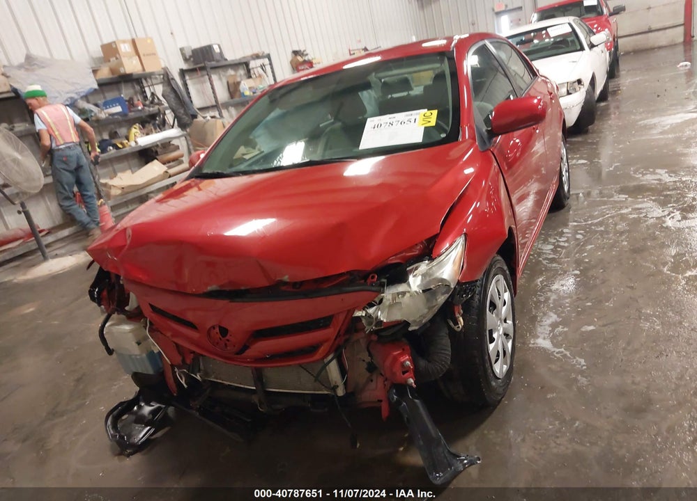 2011 TOYOTA COROLLA LE VIN: 2T1BU4EE5BC560047