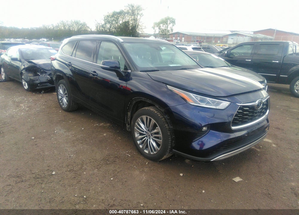 2020 TOYOTA HIGHLANDER PLATINUM VIN: 5TDFZRBH8LS036866