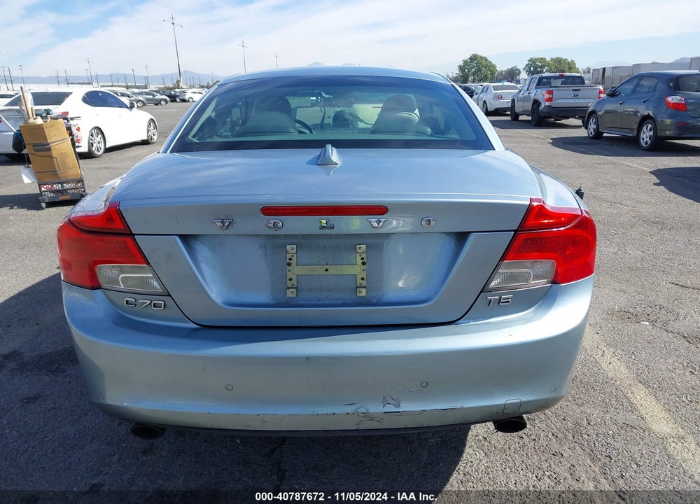 2012 VOLVO C70 T5 VIN: YV1672MC6CJ127544