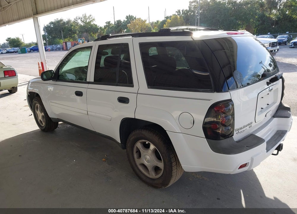 2007 CHEVROLET TRAILBLAZER LS VIN: 1GNDS13S572209447