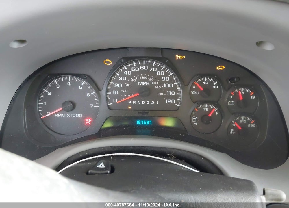 2007 CHEVROLET TRAILBLAZER LS VIN: 1GNDS13S572209447