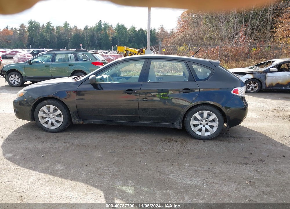 2008 SUBARU IMPREZA 2.5I VIN: JF1GH61608H828484