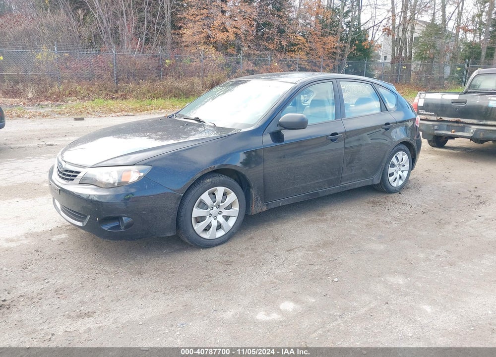 2008 SUBARU IMPREZA 2.5I VIN: JF1GH61608H828484