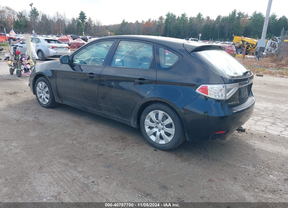 2008 SUBARU IMPREZA 2.5I VIN: JF1GH61608H828484