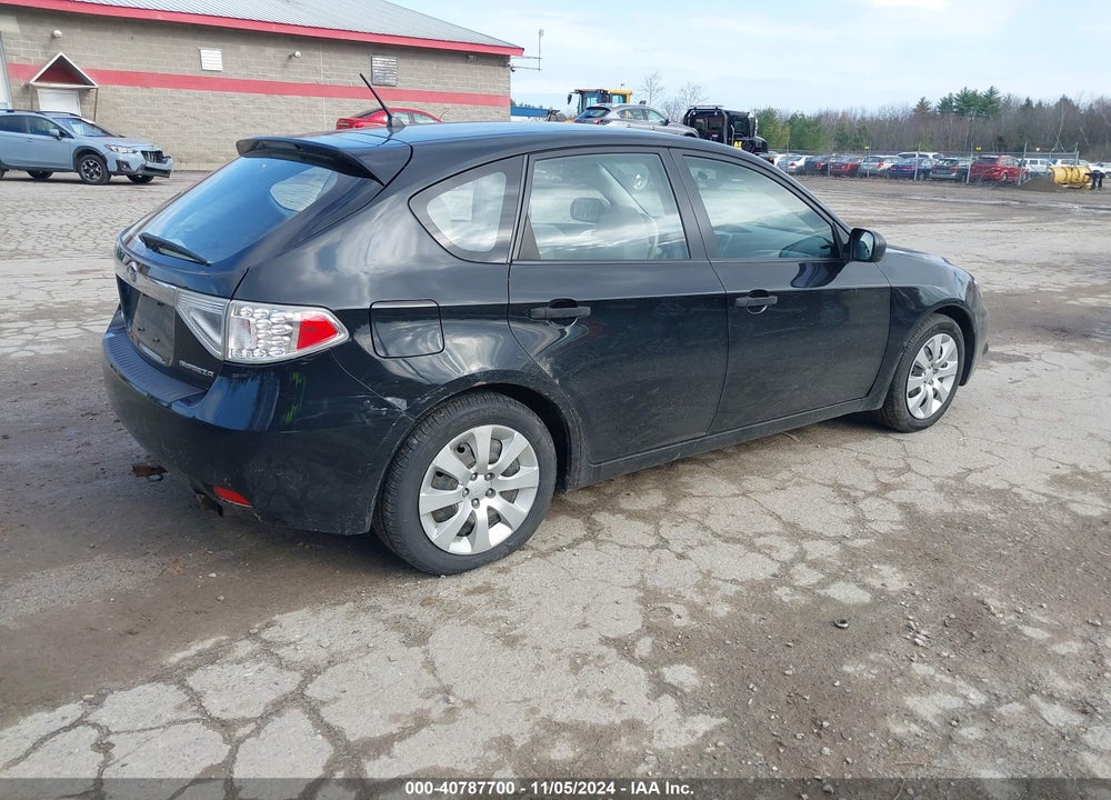 2008 SUBARU IMPREZA 2.5I VIN: JF1GH61608H828484