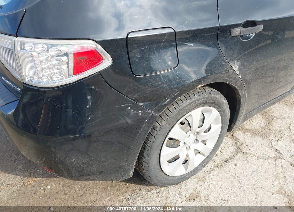 2008 SUBARU IMPREZA 2.5I VIN: JF1GH61608H828484