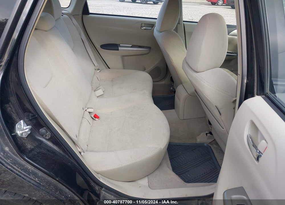 2008 SUBARU IMPREZA 2.5I VIN: JF1GH61608H828484