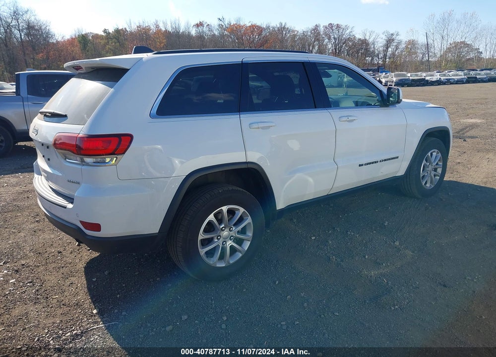 2022 JEEP GRAND CHEROKEE WK LAREDO X 4X4 VIN: 1C4RJFAG8NC120492