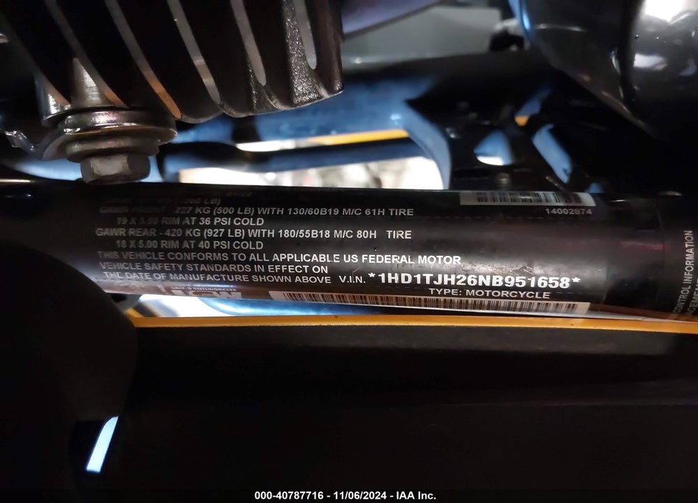2022 HARLEY-DAVIDSON FLTRKSE VIN: 1HD1TJH26NB951658
