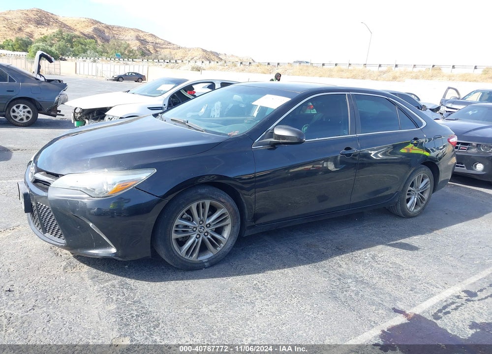 2016 TOYOTA CAMRY SE VIN: 4T1BF1FK7GU118681