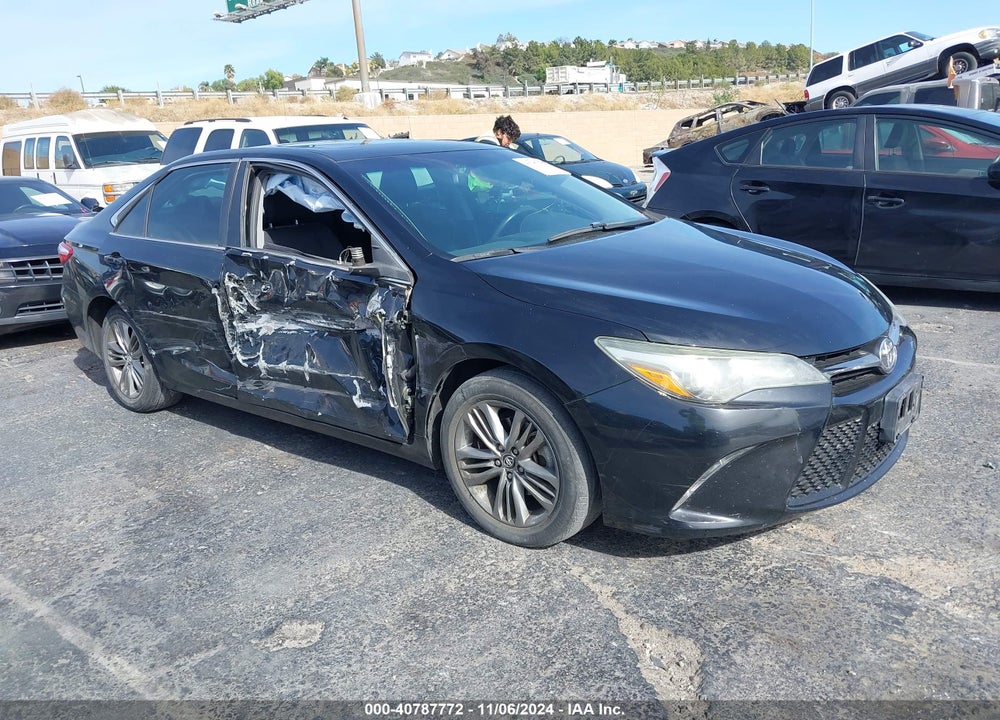 2016 TOYOTA CAMRY SE VIN: 4T1BF1FK7GU118681