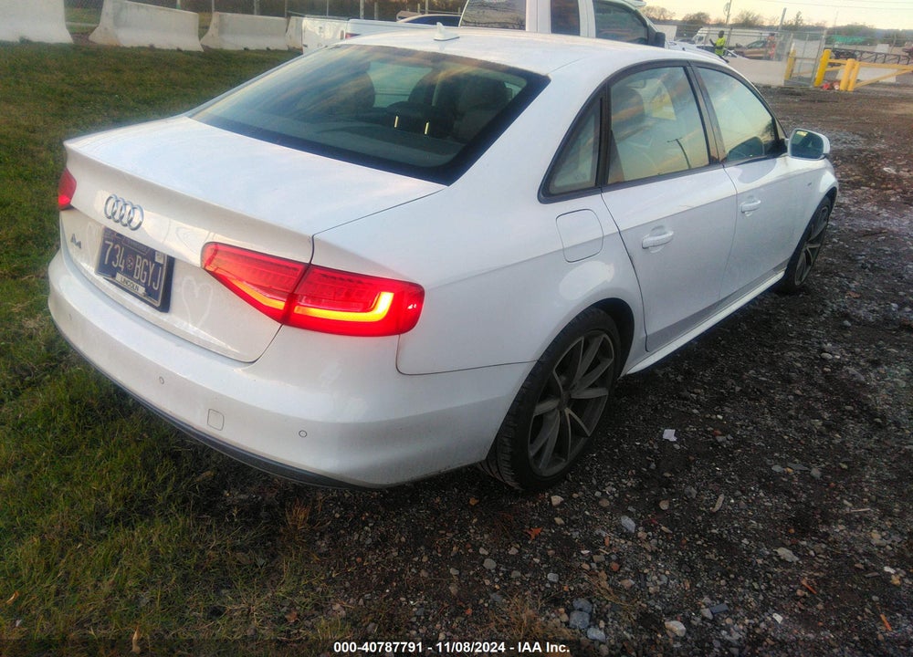 2016 AUDI A4 2.0T PREMIUM VIN: WAUAFAFL5GN012441