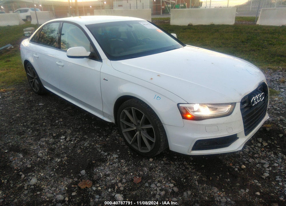2016 AUDI A4 2.0T PREMIUM VIN: WAUAFAFL5GN012441