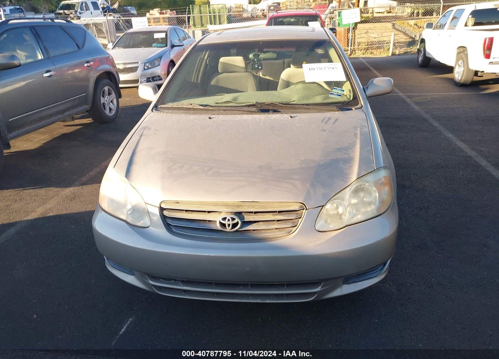 2004 TOYOTA COROLLA LE VIN: 1NXBR38E14Z204686
