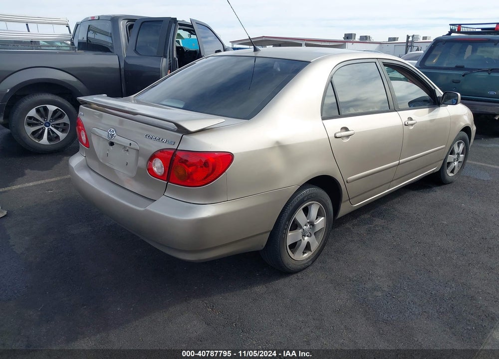 2004 TOYOTA COROLLA LE VIN: 1NXBR38E14Z204686