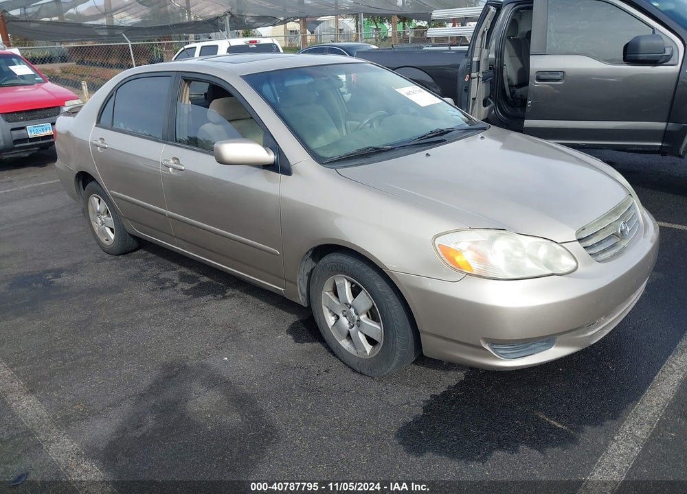2004 TOYOTA COROLLA LE VIN: 1NXBR38E14Z204686