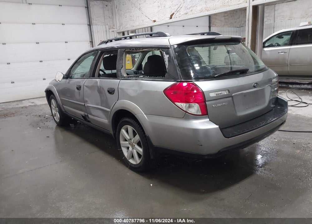 2008 SUBARU OUTBACK 2.5I VIN: 4S4BP61C086302263