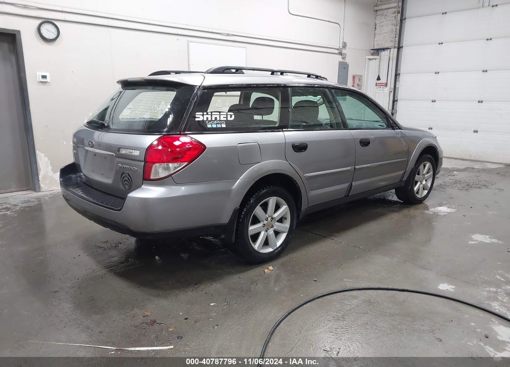 2008 SUBARU OUTBACK 2.5I VIN: 4S4BP61C086302263