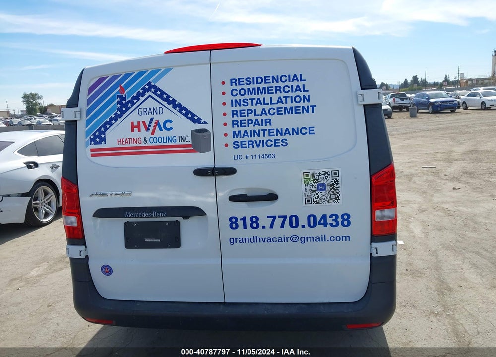 2020 MERCEDES-BENZ METRIS VIN: WD3PG3EA1L3643354